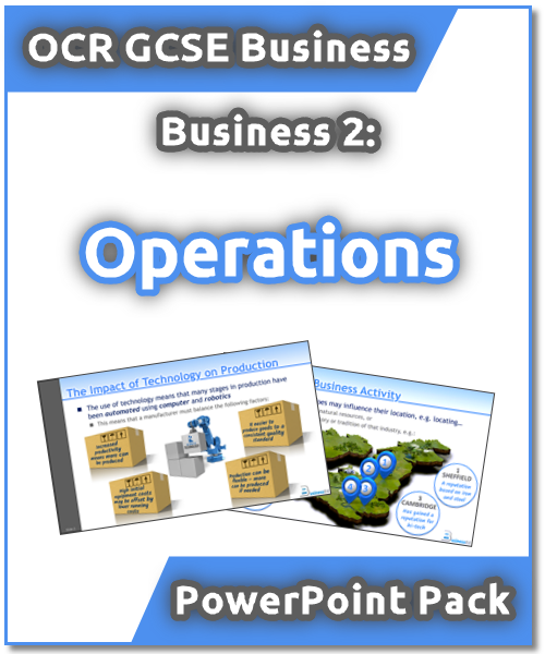 OCR GCSE Business 2: Operations PowerPoint Pack