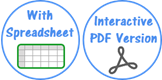 Spreadsheet and Interactive PDF