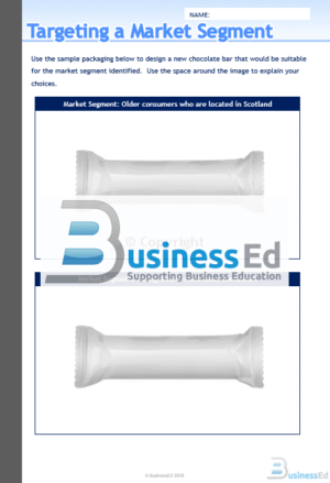 Targeting a Market Segment